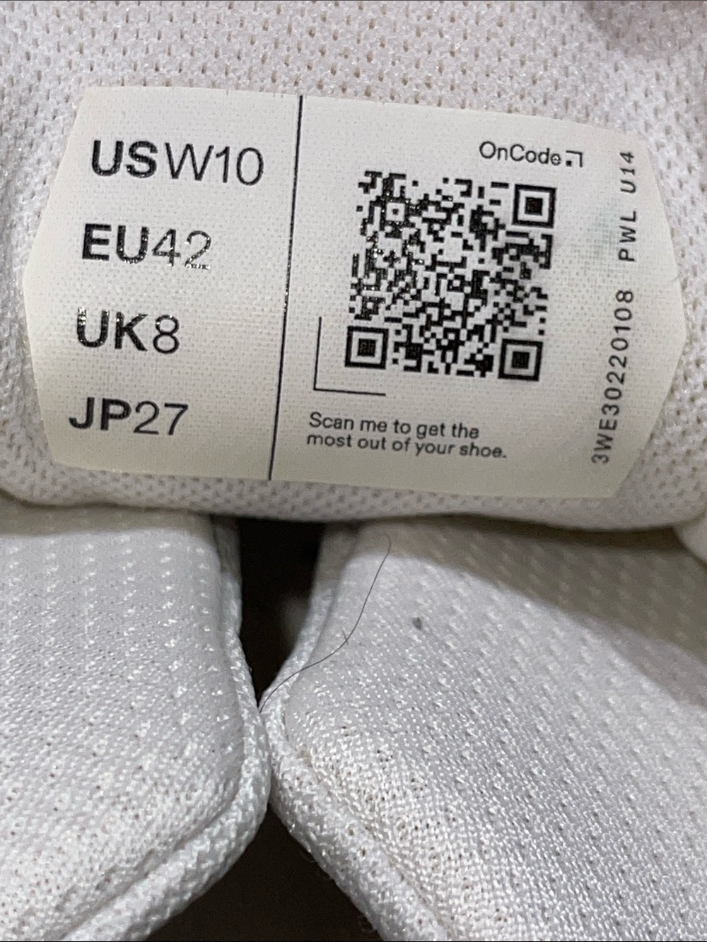 On Cloudnova 2 Lightweight White Sneakers with Cream Accents - Picture 11 of 11